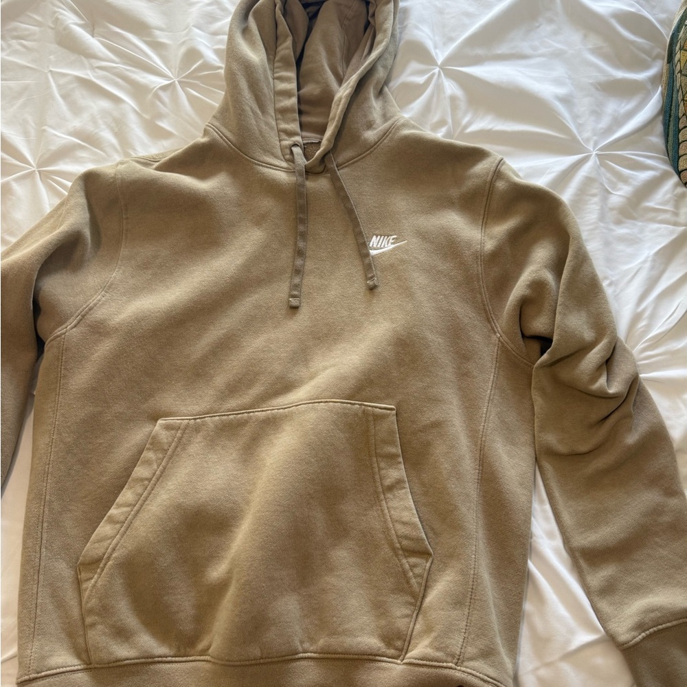 Nike Boys Beige Hoodie